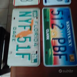 targhe  americane decorative