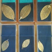 Gioielli Naturali in Oro Le Foglie di Oro 24k