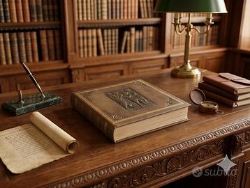 album artigianale in pelle 