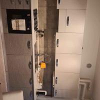 Cucina lineare completa di elettrodomestici