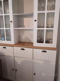 Vetrinetta bianca stile shabby