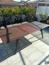 Tavolo da Esterno+ 6 sedie 