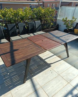 Tavolo da Esterno+ 6 sedie 