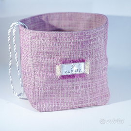 Borsa organizer elegante Rosa