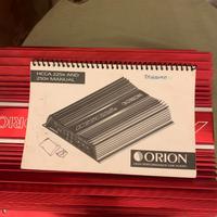 amplificatore ORAION HCC  ROSSO