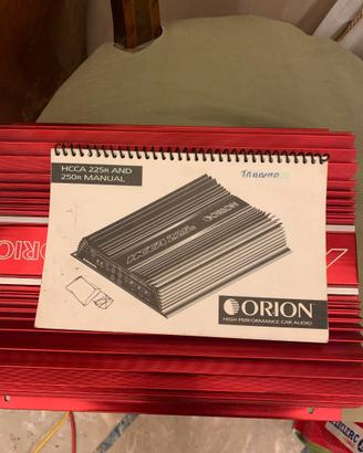 amplificatore ORAION HCC  ROSSO