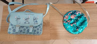 Borsette bambina Stitch e paiettes