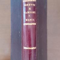 Libro antico , Sonetti e Canzoni - 1878