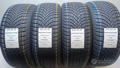 4 GOMME 235 55 18 BRIDGESTONE INV RIF4035