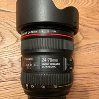 Canon 24-70mm F4 L + filtri neutro e polarizzatore