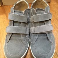 Scarpe scamosciate grigie “Chicco” Flex Zone n.31