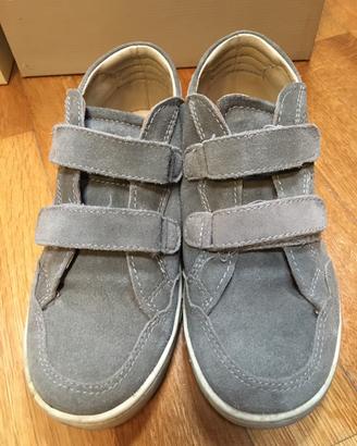 Scarpe scamosciate grigie “Chicco” Flex Zone n.31