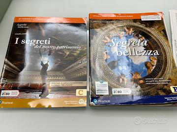 Libro scuola media - segreta bellezza - arte
