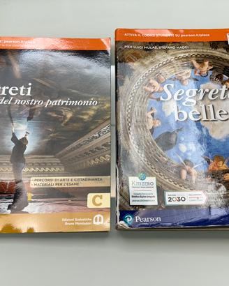 Libro scuola media - segreta bellezza - arte
