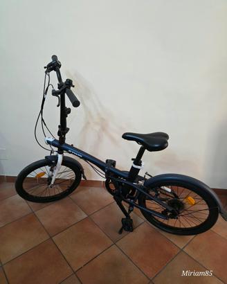 bicicletta b twin tilt 500 pieghevole 