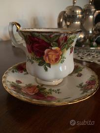 tazze da thè Old Country Roses