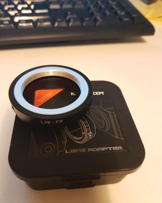 K&F Concept Adattatore per L39 (M39) Fuji X