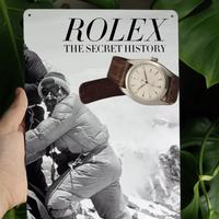 rolex the secret history targa metallica