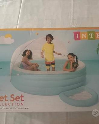 Intex 57195NP Piscina Gonfiabile con Parasole