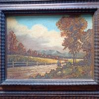 Dipinto del noto pittore ligure Angelo Gandolfo