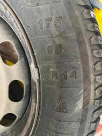 Gomme da neve piu cerchio