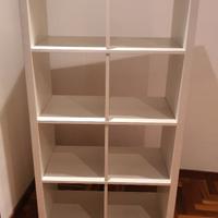 KALLAX Scaffale, bianco, 77x147 cm