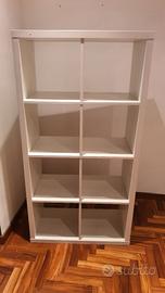 KALLAX Scaffale, bianco, 77x147 cm