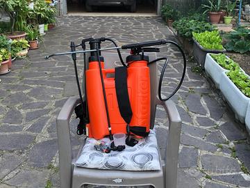 Pompa per disinfestazione a zaino diserbante