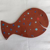 Sottopentola/tagliere fatto a mano