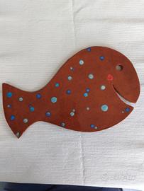 Sottopentola/tagliere fatto a mano