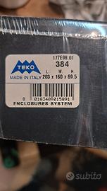 Contenitore alluminio TEKO 203x160x69,5 mm