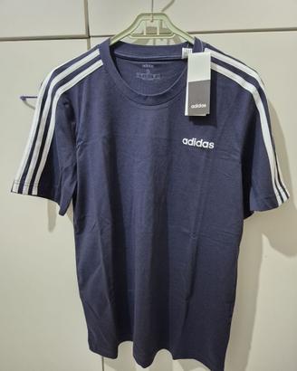 T-shirt Adidas Essentials Blu (DU0440 - tg. S)