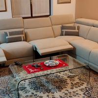 Tavolino da soggiorno in cristallo tavolo caffè 