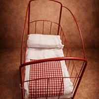 culla per bambole l'Angolo del vintage fasano v