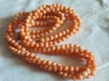 collana corallo rosa