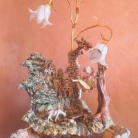 Lampada con fontana d'acqua Lorenzon
