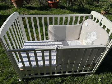 Letto picci+ materasso+ cerato + paracolpi