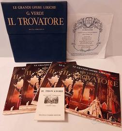 IL TROVATORE 4 Vinili + Cofanetto velluto + Libro