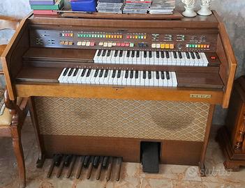 Organo elettronico ELKA doppia tastiera+pedaliera