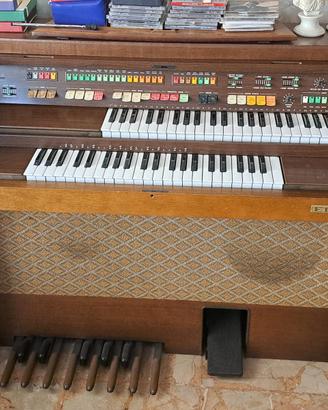 Organo elettronico ELKA doppia tastiera+pedaliera