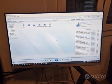 Monitor HP 24"  con casse integrate