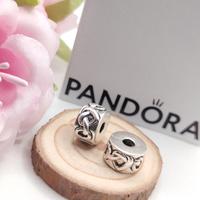 Set originale pandora clip cuori intrecciati 