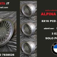 Cerchi alpina 8x 16 4x100 et28 volkswagen VW