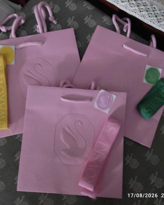 Swarovski set 3 buste shopper medie 18*17,5*11