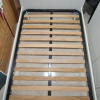 Struttura letto con rete 1 piazza e 1/2