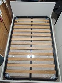 Struttura letto con rete 1 piazza e 1/2