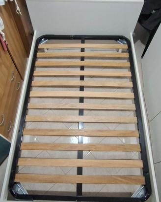 Struttura letto con rete 1 piazza e 1/2