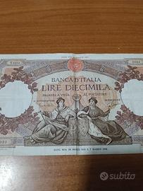 banconota lire 10000 repubblica marinara