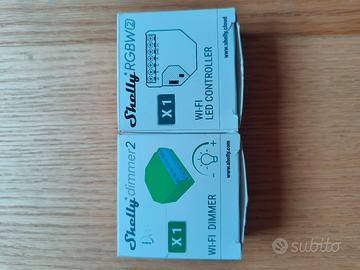 Shelly dimmer 2 + Shelly rgbw 2 dimmer