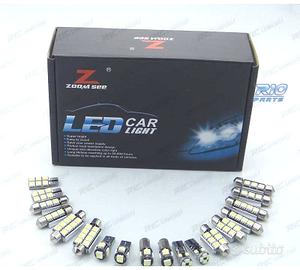 KIT 20 LAMPADE LED INTERNE MERCEDES CLASSE C W204 